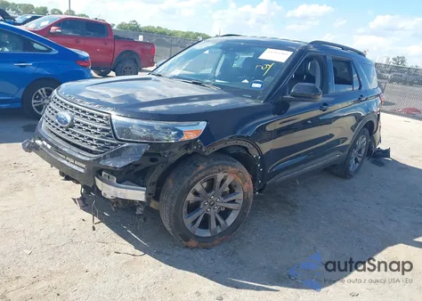 2022 Ford Explorer Xlt z USA, uszkodzony, nr VIN 1FMSK7DH4NGC02099